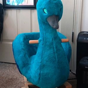 Peacock rocker for girls